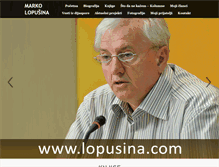 Tablet Screenshot of lopusina.com